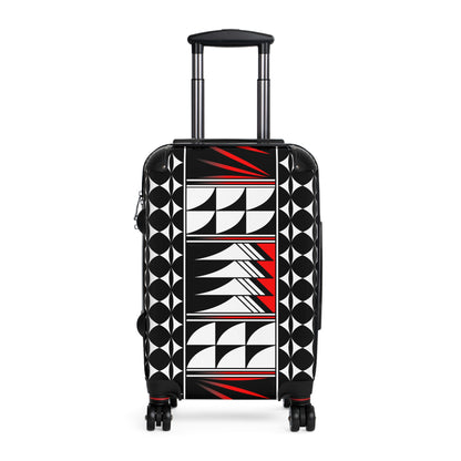Blessed Feathers in Red Suitcases