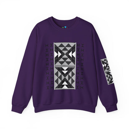 Sacred Mountains in Charcoal Unisex Sweatshirt