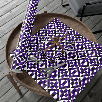 Purple Sacred Mountains Gift Wrap Papers