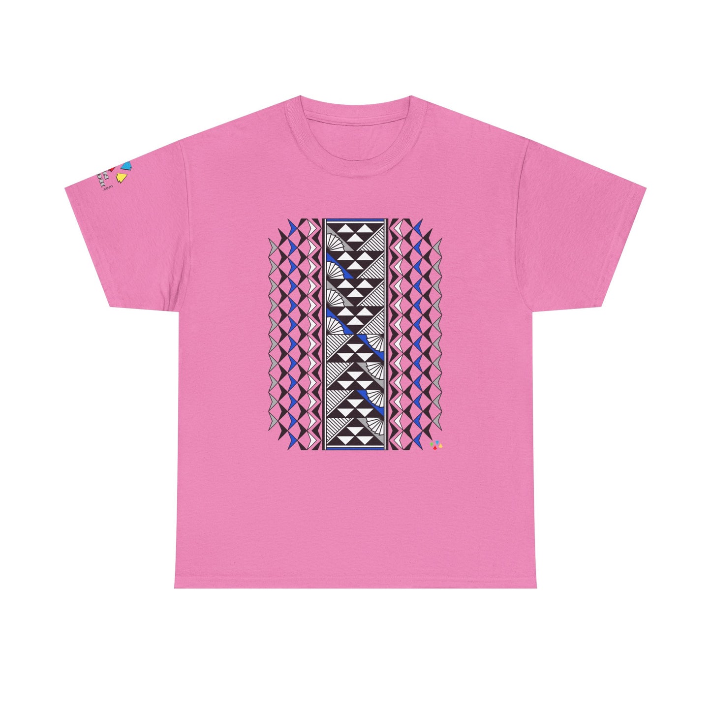 Sun and Rain in Blue/Silver Gildan Unisex Tee