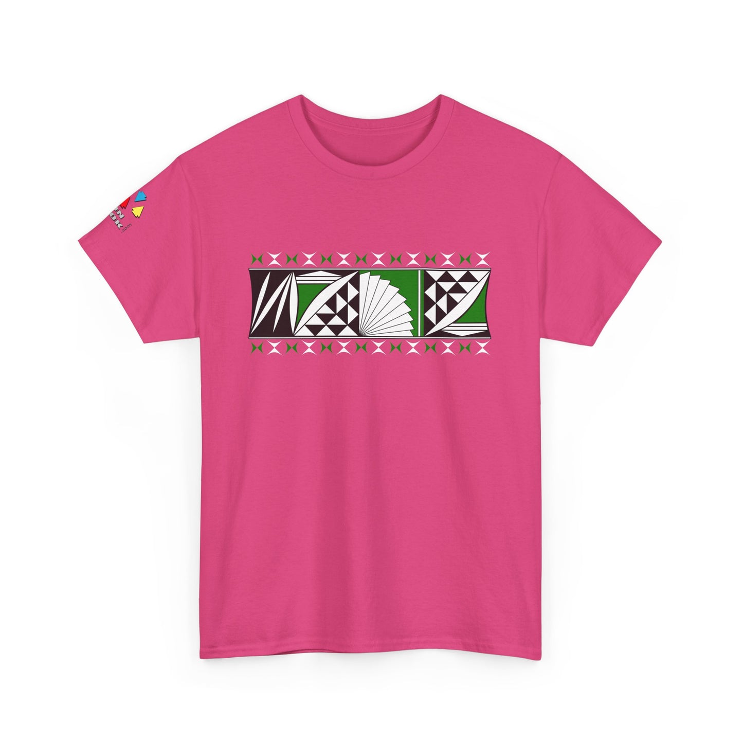 Southwest Sunrise 2 in Green Gildan Unisex Tee