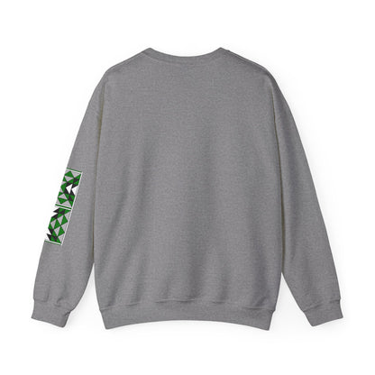 Sacred Mountains in Green Unisex Sweatshirt