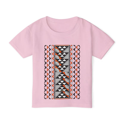 Orange Sun and Rain Toddler T-Shirt