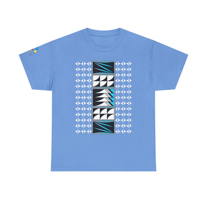 Feather Blessings in Turquoise Gildan Unisex Tee
