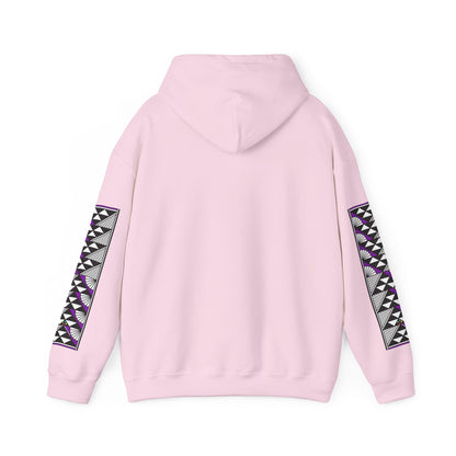 Sun and Rain in Purple Unisex Hoodie