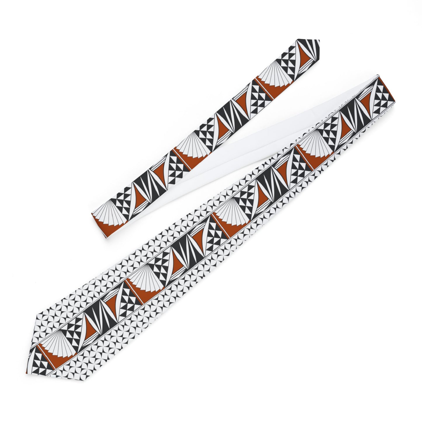Rust Southwest Sunrise Necktie