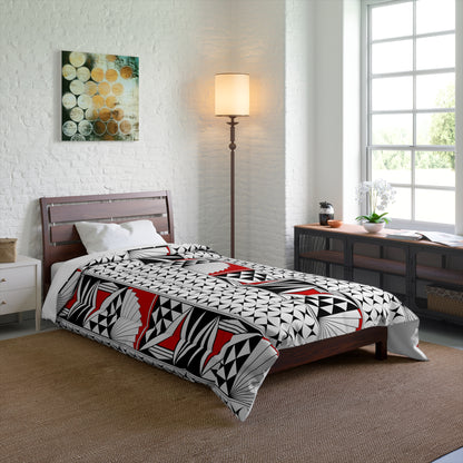 Southwest Sunrise in Red Comforter