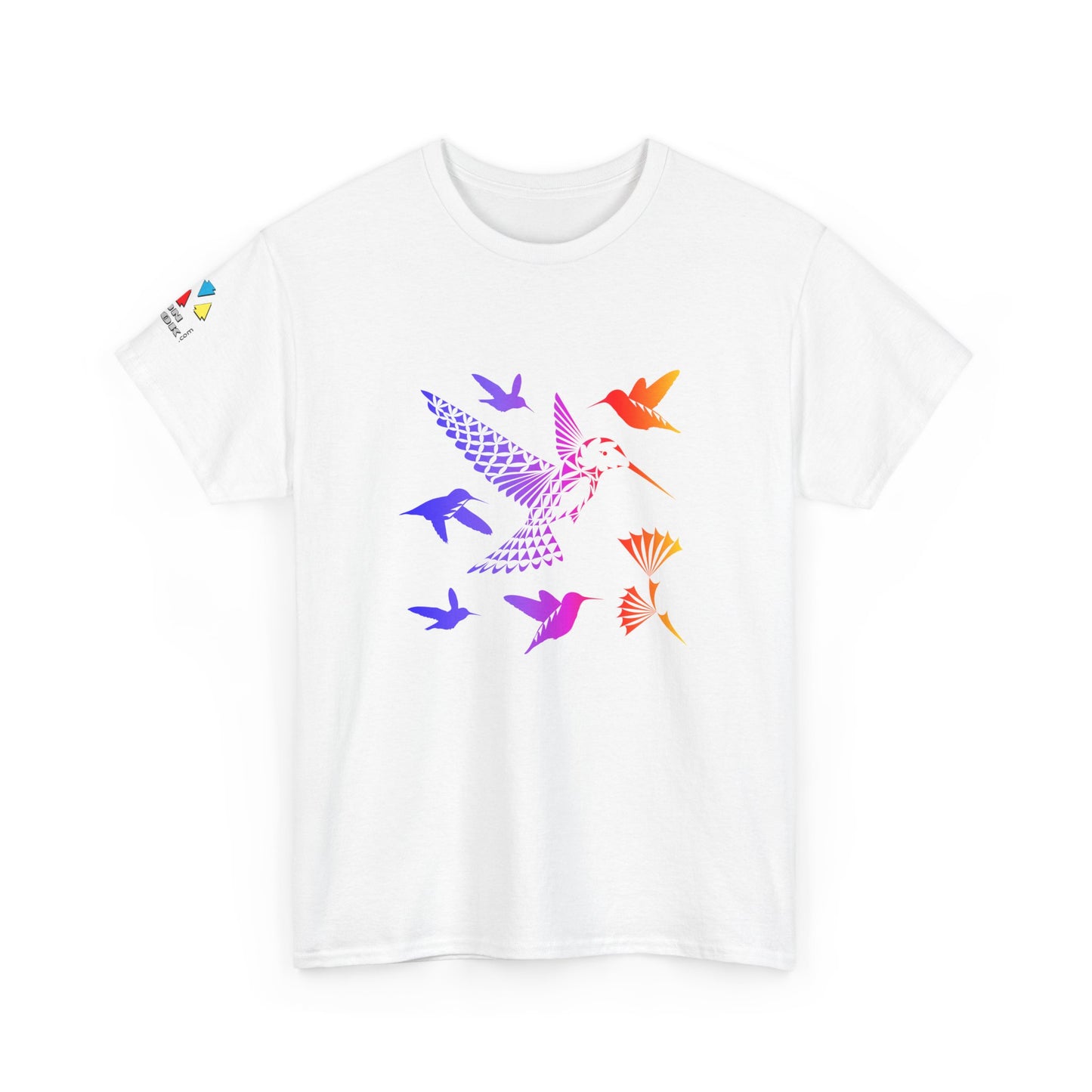 Rainbow Hummingbird Blessing Gildan Unisex Tee