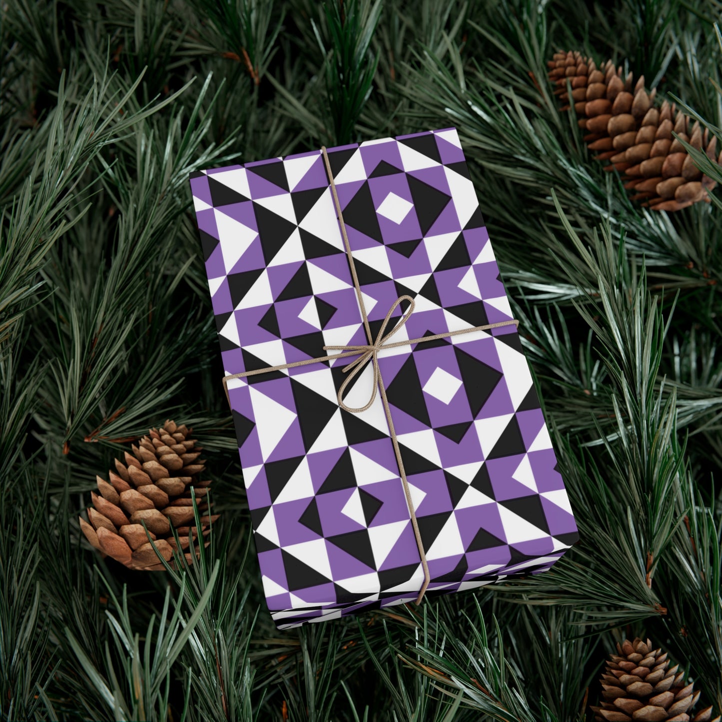 Light Purple Sacred Mountains Gift Wrap Papers