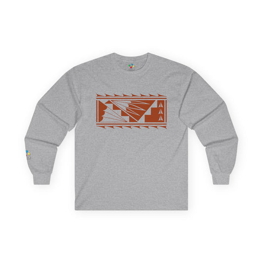 Beautiful Blessings - Rust - Unisex Long Sleeve Tee