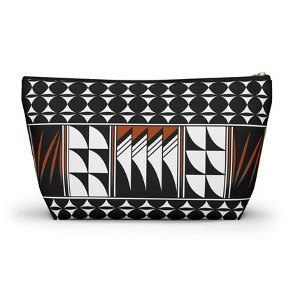 Blessed Feathers in Rust Pouch w T-bottom