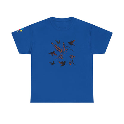 Hummingbird Blessing in Rust Gildan Unisex Tee