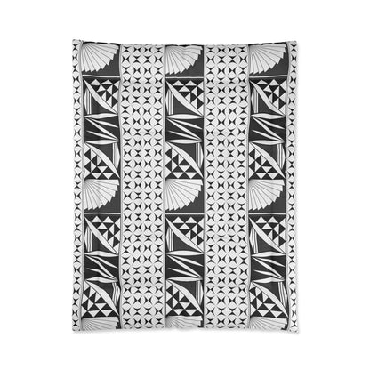 Southwest Sunrise in Charcoal Comforter