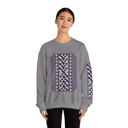 Sun and Rain in Purple Unisex Sweatshirt