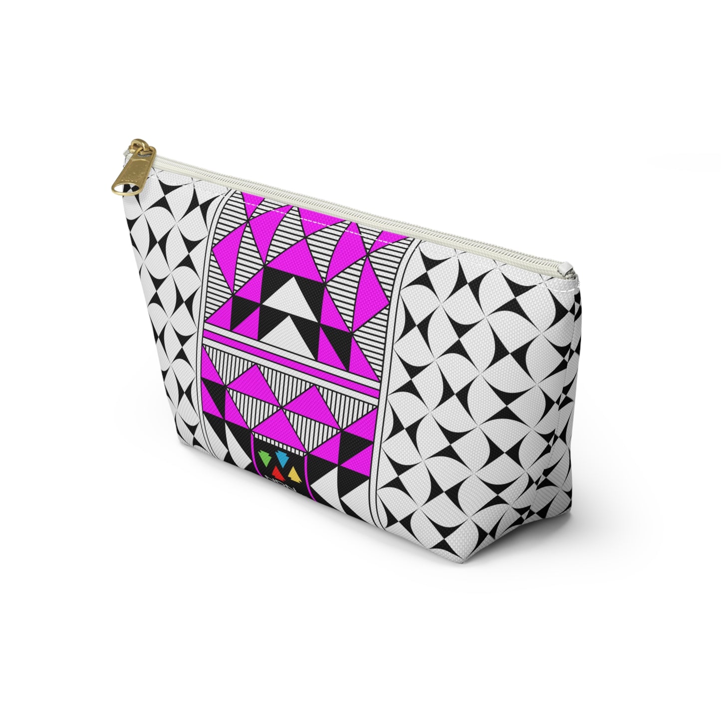 Sacred Mountains in Pink Pouch w T-bottom