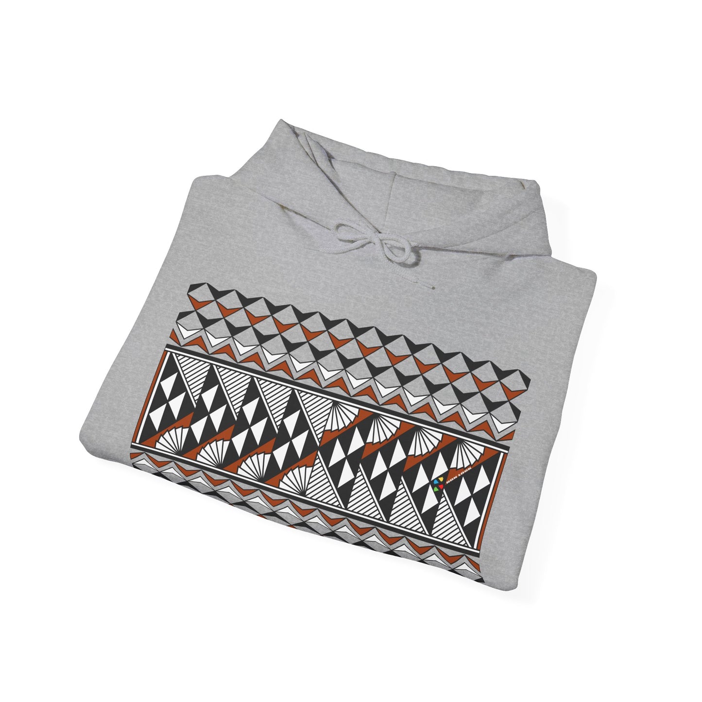 Sun and Rain in Rust Unisex Hoodie
