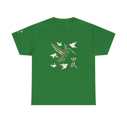 Hummingbird Blessing in Rust Gildan Unisex Tee