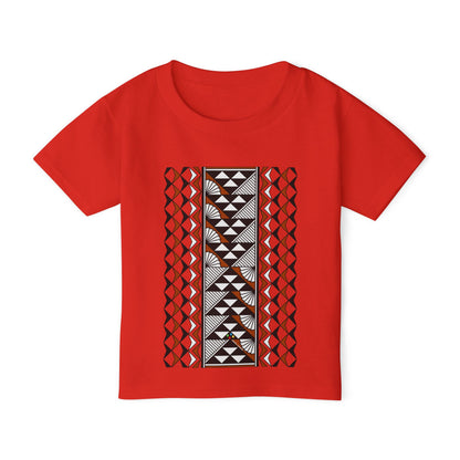 Rust Sun and Rain Toddler T-Shirt