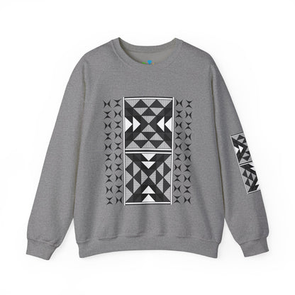 Sacred Mountains in Charcoal Unisex Sweatshirt