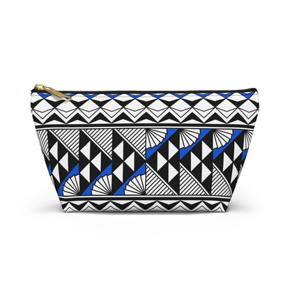 Sun and Rain in Blue Pouch w T-bottom