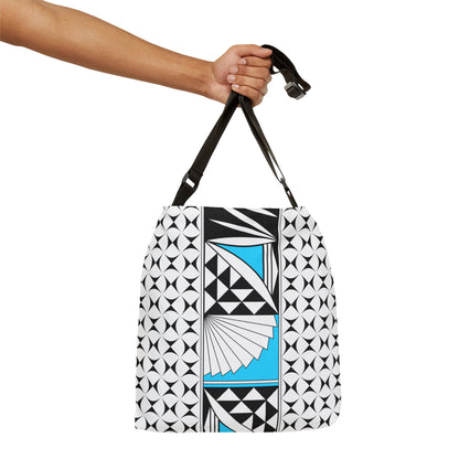 Turquoise Southwest Sunrise Adjustable Tote Bag