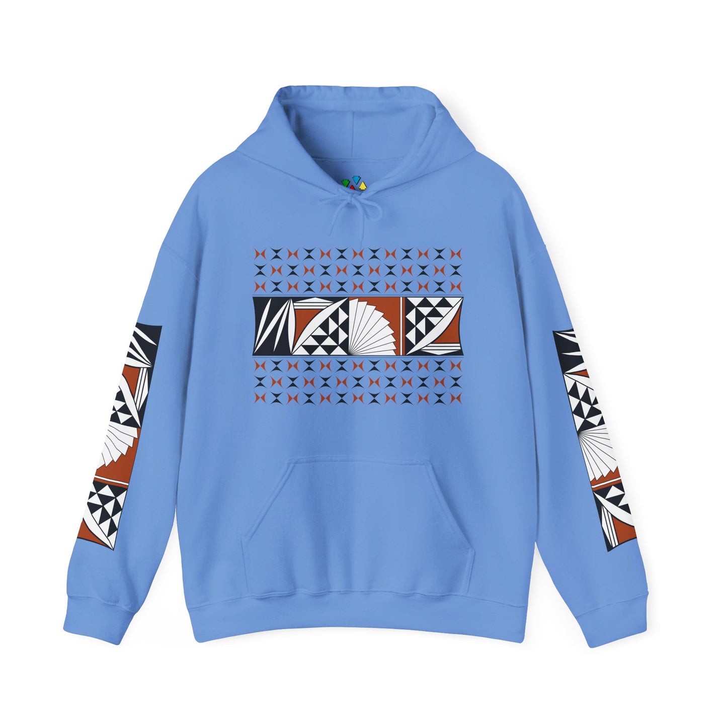 Southwest Sunrise in Rust Unisex Hoodie