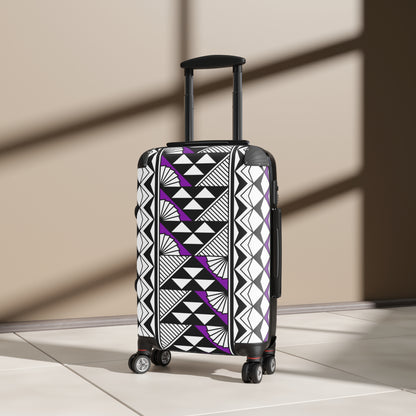 Purple Rain and Sun Suitcases