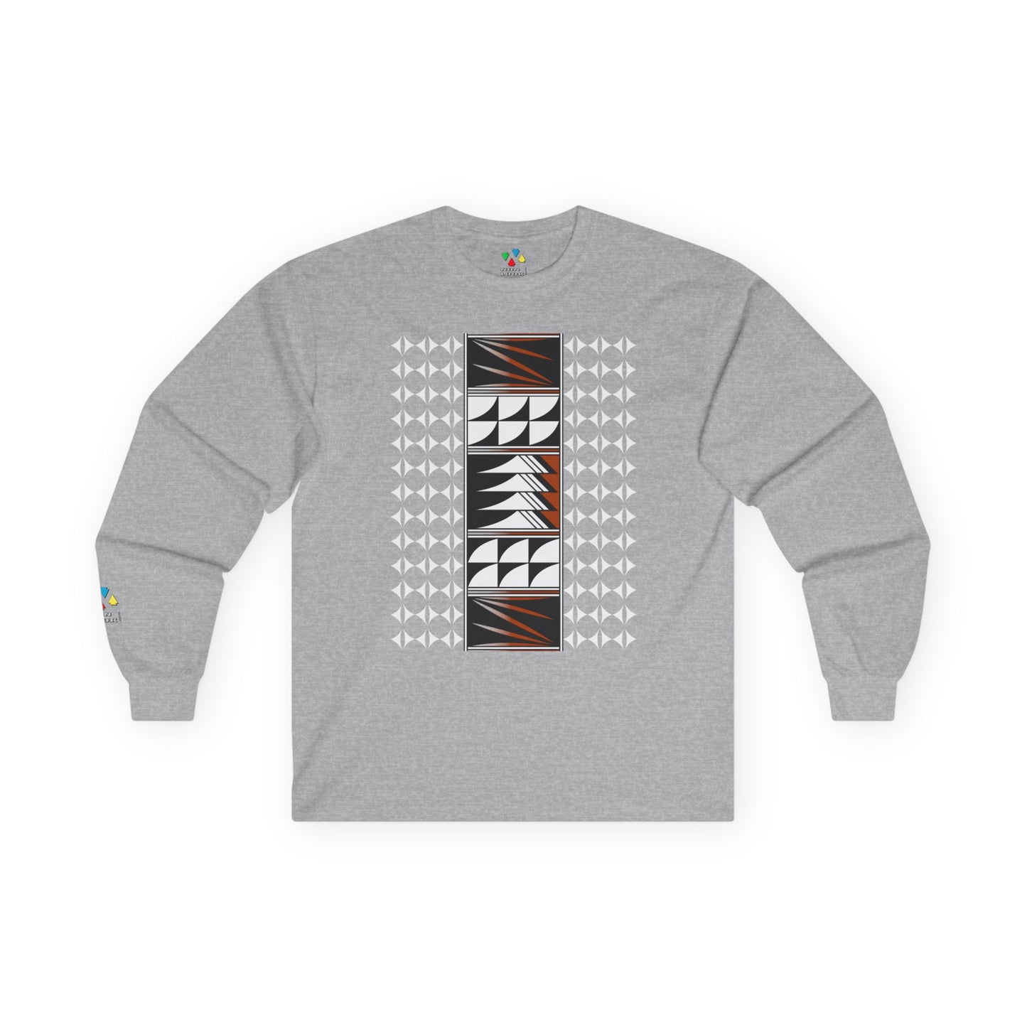 Feather Blessings in Rust Unisex Long Sleeve Tee