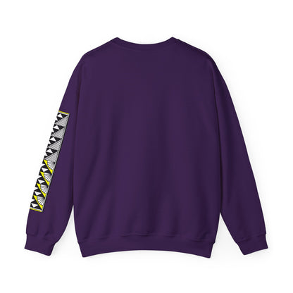 Sun and Rain in Yellow Unisex Sweatshirt