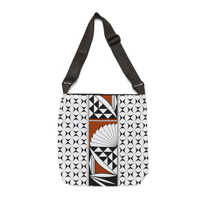 Rust Southwest Sunrise Adjustable Tote Bag