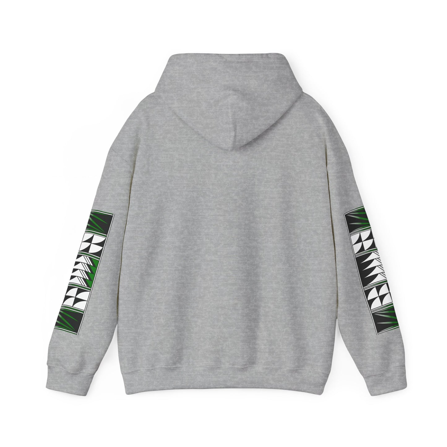 Blessed Feathers in Green Unisex Hoodie