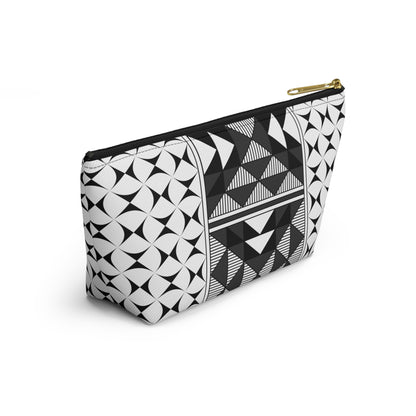 Sacred Mountains in Charcoal Pouch w T-bottom