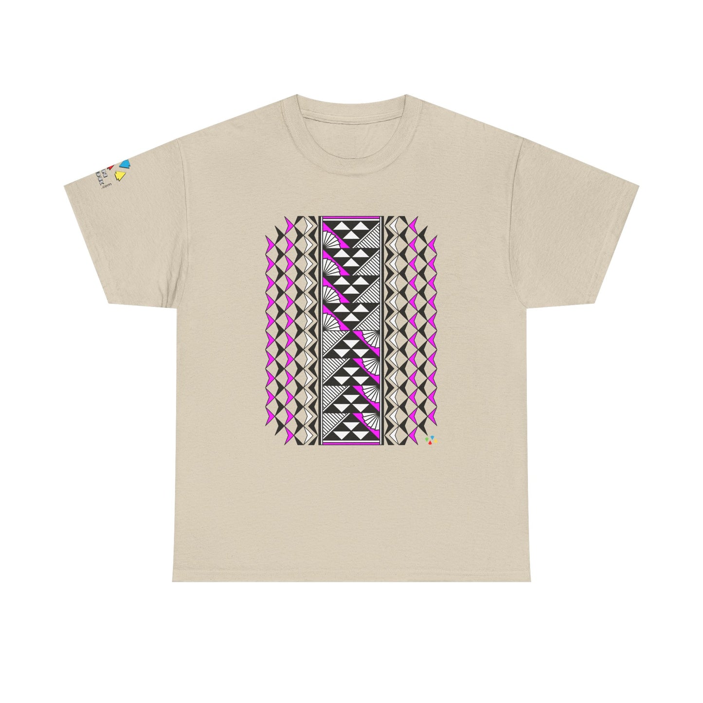 Sun and Rain in Pink Gildan Unisex Tee