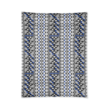 Southwest Rain and Sun in Blue Comforter