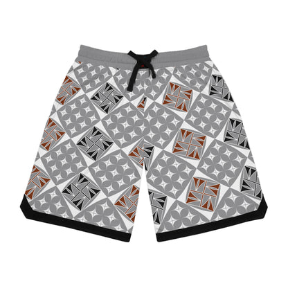Sacred Universe in Gray Basketball Rib Shorts