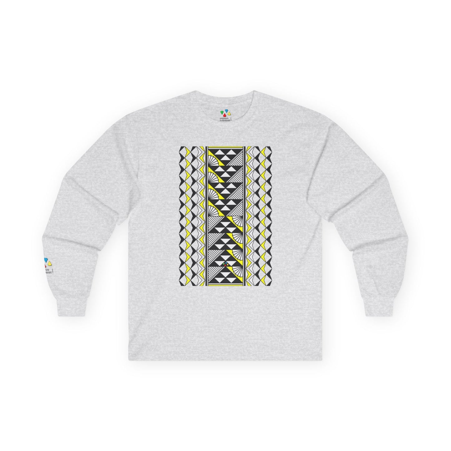 Sun and Rain in Yellow Unisex Long Sleeve Tee