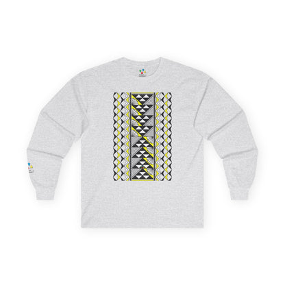Sun and Rain in Yellow Unisex Long Sleeve Tee