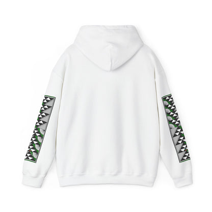 Sun and Rain in Green Unisex Hoodie