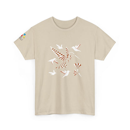 Hummingbird Blessing in Rust Gildan Unisex Tee