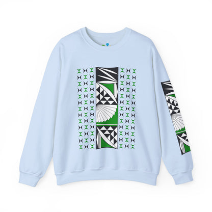 Southwest Sunrise in Green Unisex Sweatshirt