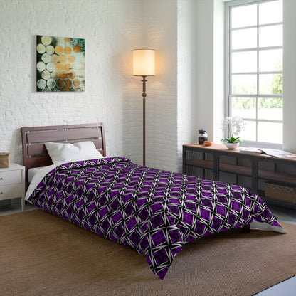 Sacred Winds in Purple Comforter