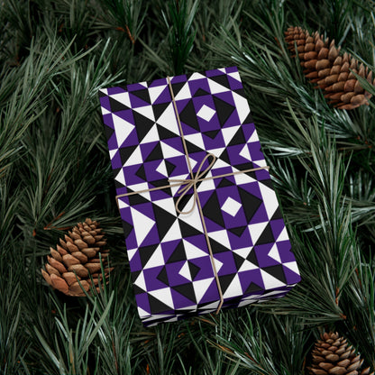 Purple Sacred Mountains Gift Wrap Papers