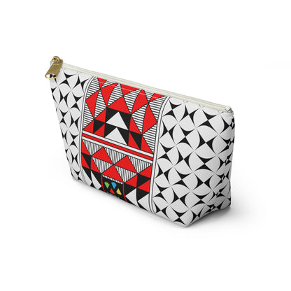 Sacred Mountains in Orange Pouch w T-bottom