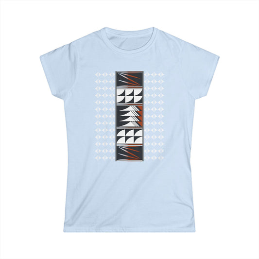 Rust Native Feather Blessing Women's Softstyle Tee