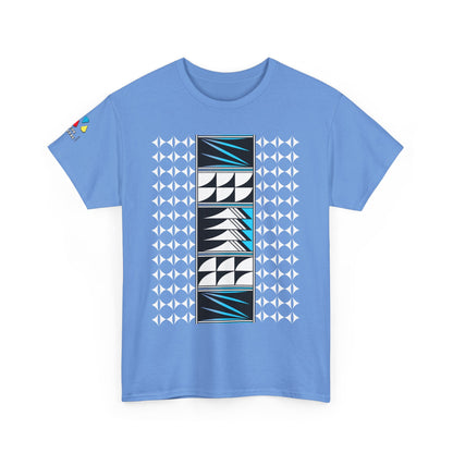 Feather Blessings in Turquoise Gildan Unisex Tee