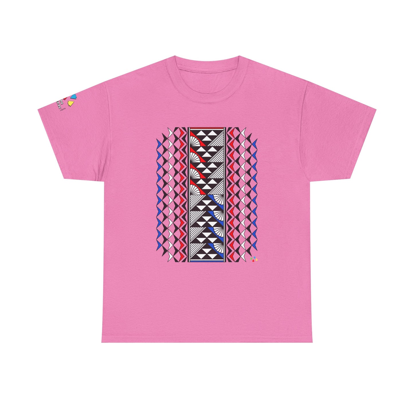 Sun and Rain in Red/White/Blue Gildan Unisex Tee