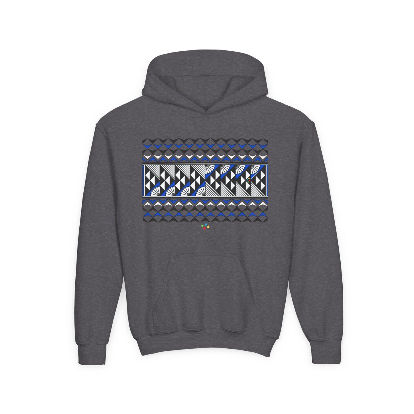 Blue Rain and Sun Youth Heavy Blend Hooded Sweatshirt