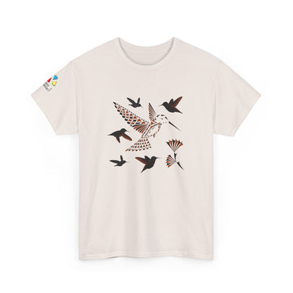 Hummingbird Blessing in Rust Gildan Unisex Tee