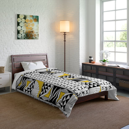 Southwest Sunrise in Yellow Comforter