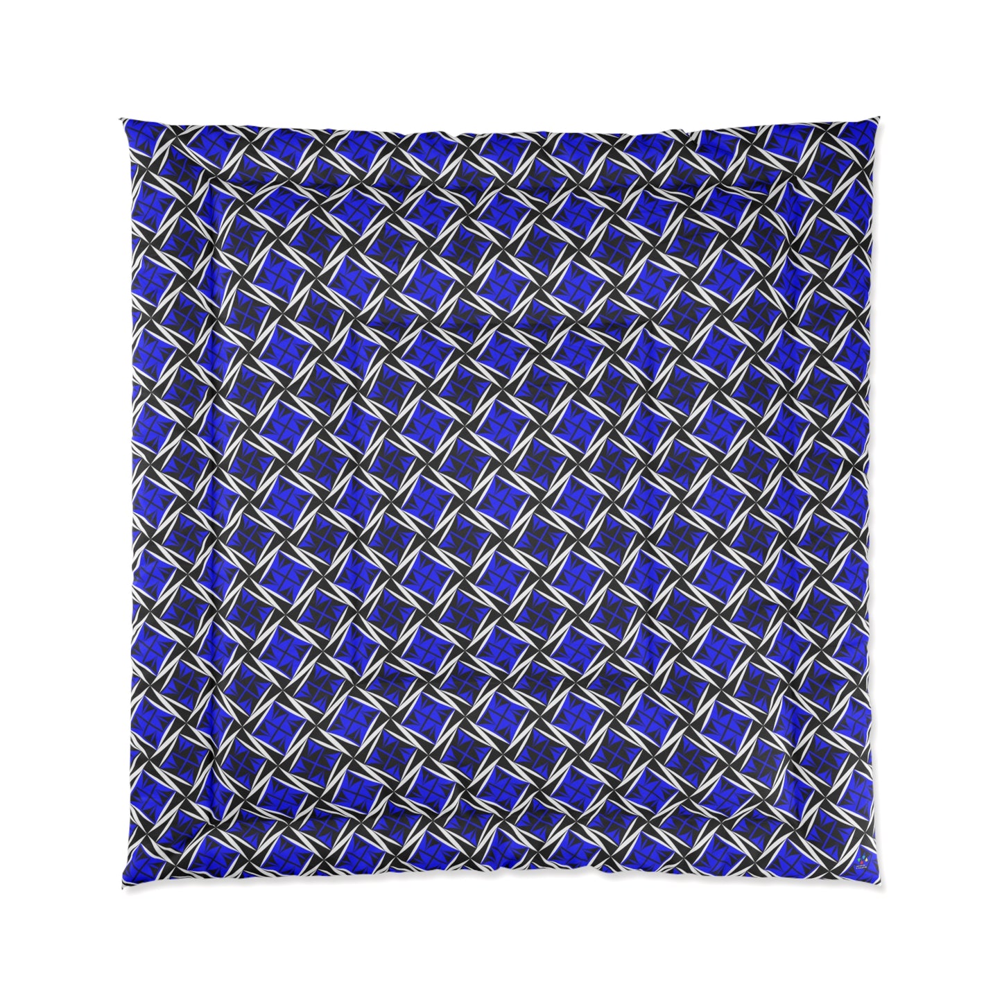 Sacred Winds in Blue Comforter